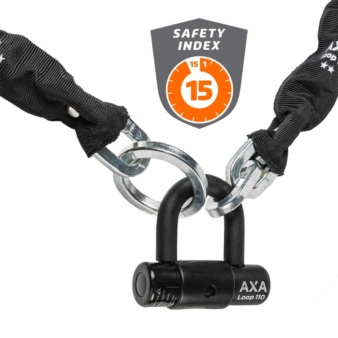 Axa Loop 110 Fahrrad-Kettenschloss 4 Axa Loop 110 Fahrrad-Kettenschloss – Bild 2