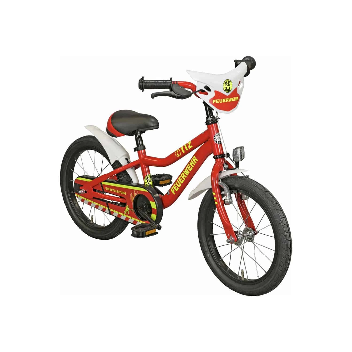 Bachtenkirch Streety Feuerwehr Kinderrad 16" 5 Bachtenkirch Streety Feuerwehr Kinderrad 16" – Bild 3