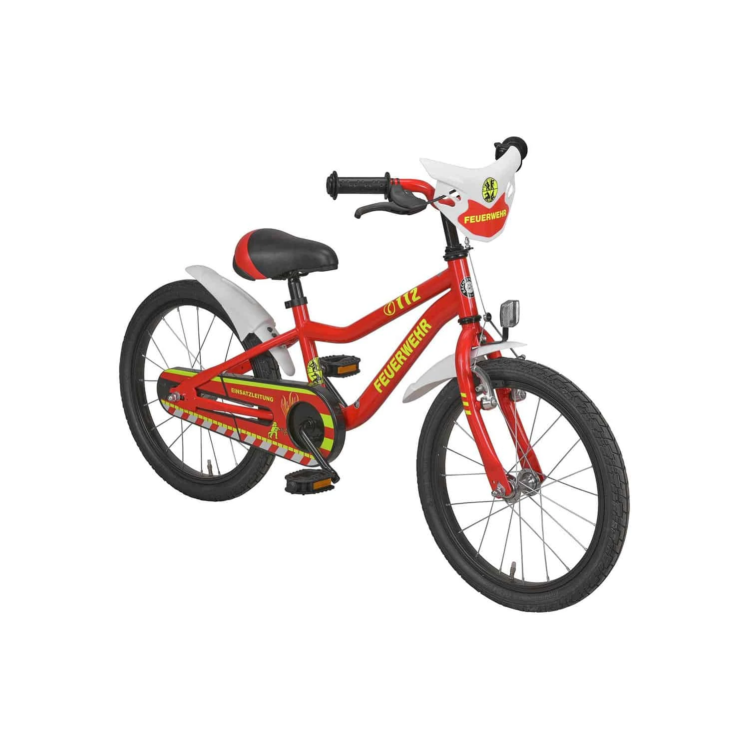 Bachtenkirch Streety Feuerwehr Kinderfahrrad 18" 5 Bachtenkirch Streety Feuerwehr Kinderfahrrad 18" – Bild 3
