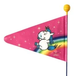Bike Fashion Einhorn Fahrrad-Wimpel