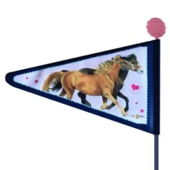 Bike Fashion Pferdefreunde Fahrrad-Wimpel