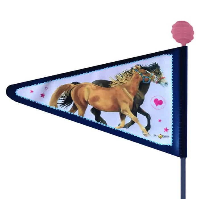 Bike Fashion Pferdefreunde Fahrrad-Wimpel 3 Bike Fashion Pferdefreunde Fahrrad-Wimpel