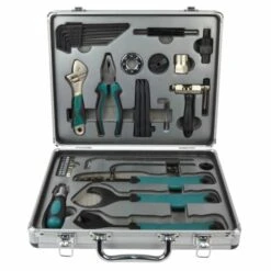 Brüder Mannesmann 33-teiliger Fahrrad-Werkzeugkoffer