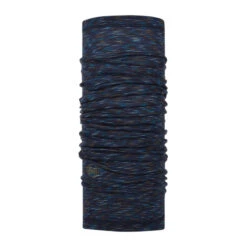 Buff Merino Wool Denim Multi Stripes Multifunktionstuch