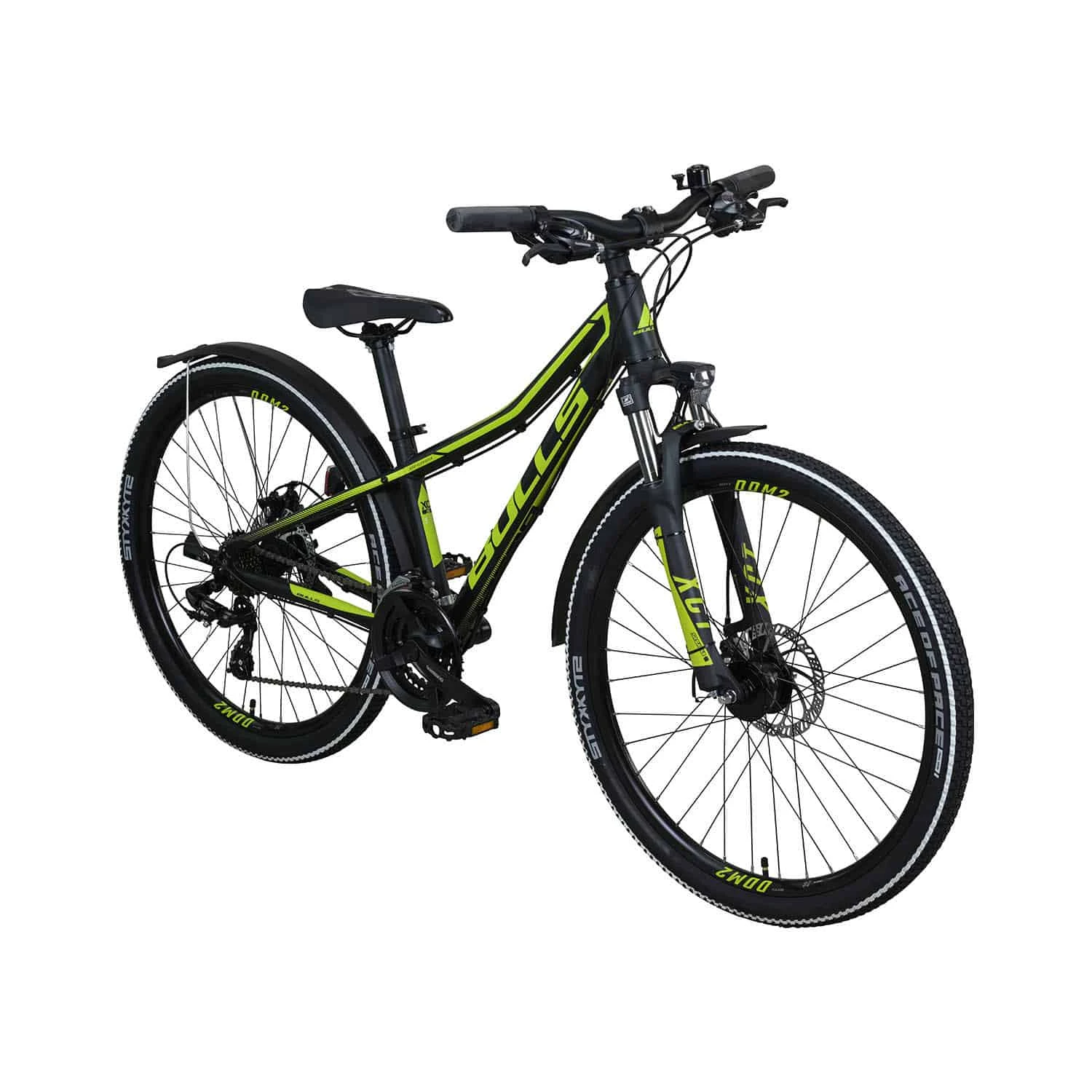 Bulls Racer Street Jugendrad 26" - Schwarz Lime 5 Bulls Racer Street Jugendrad 26" - Schwarz Lime – Bild 3