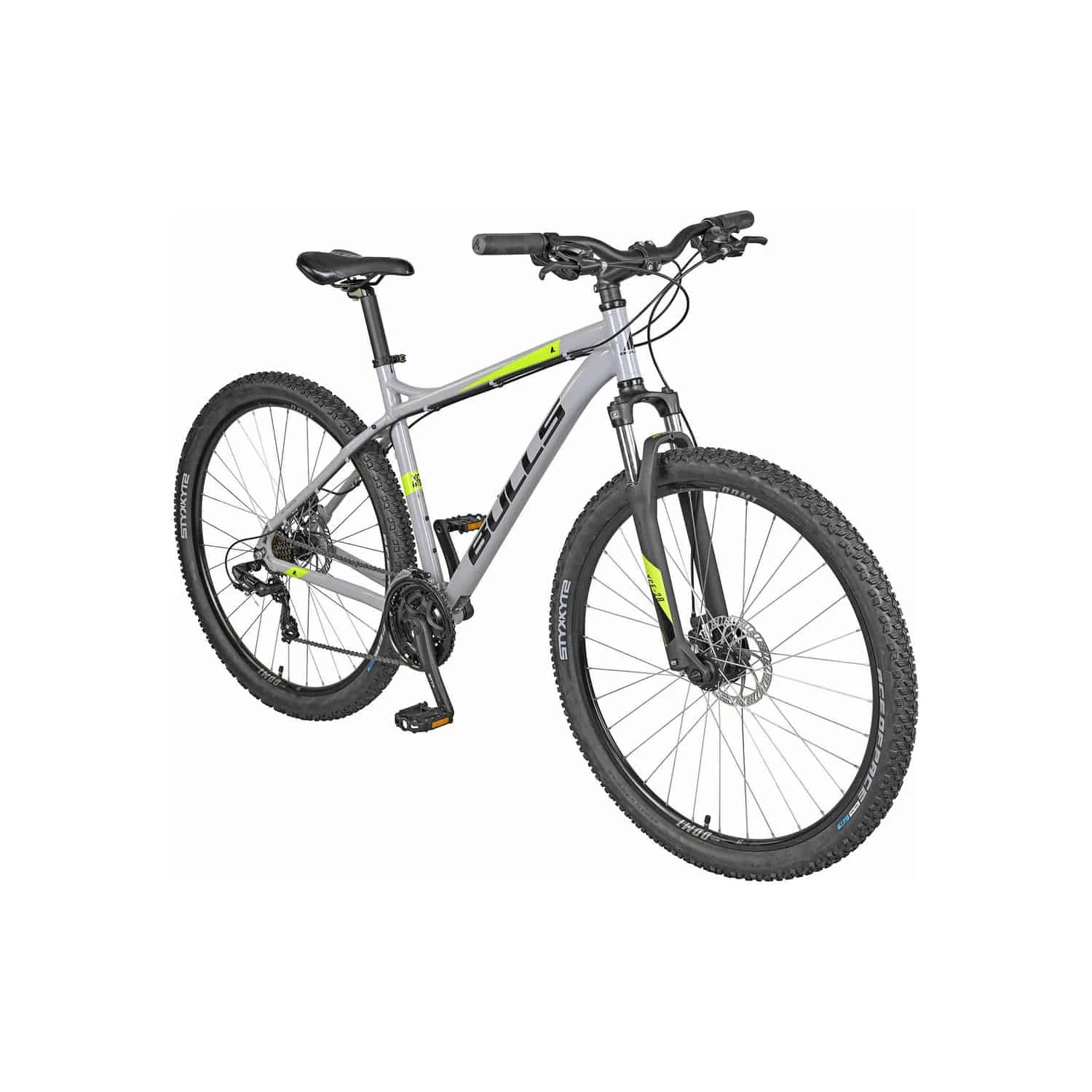 Bulls Raptor Disc Mountainbike Hardtail 27,5" - Grau-lime 5 Bulls Raptor Disc Mountainbike Hardtail 27,5" - Grau-lime – Bild 3