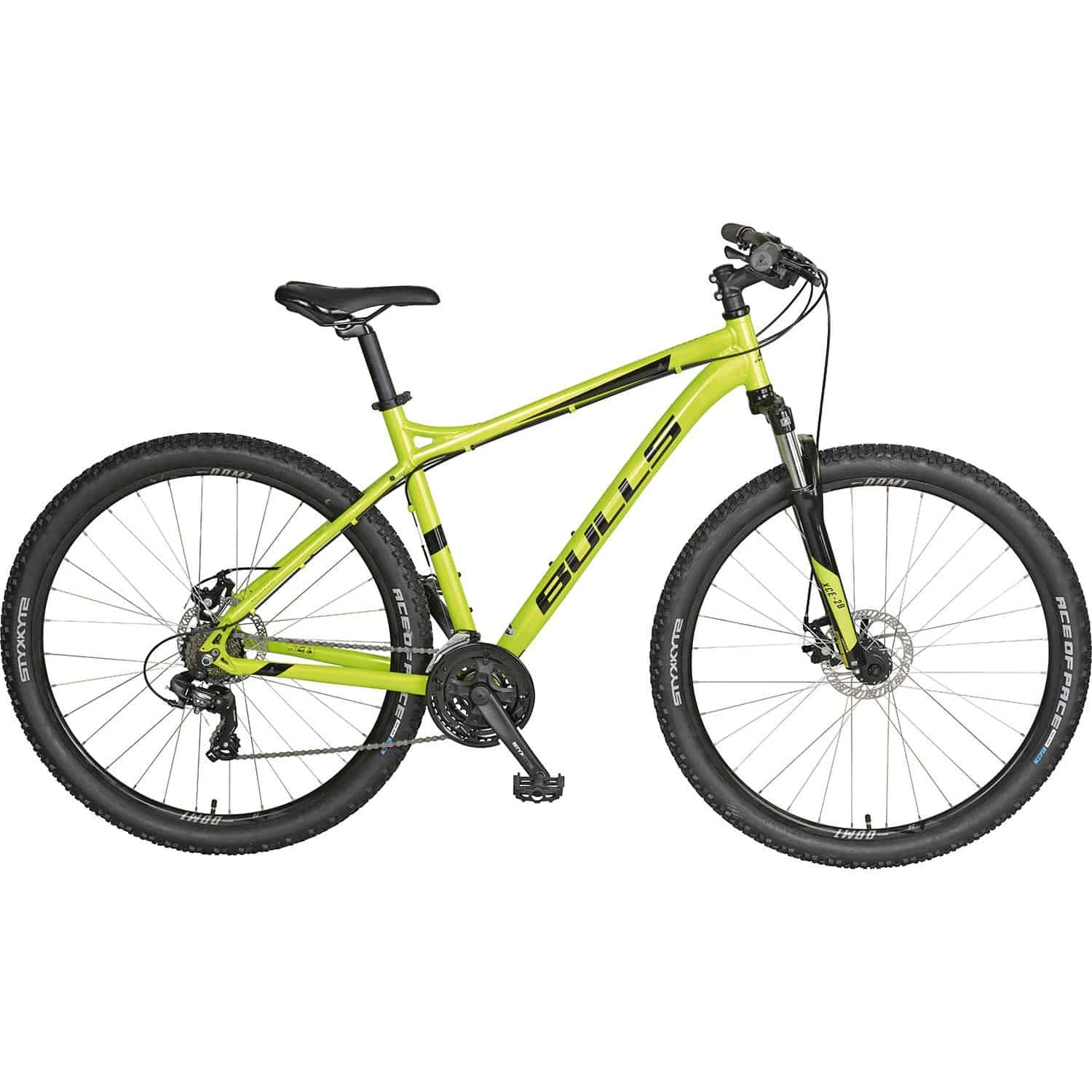 Bulls Raptor Disc Mountainbike Hardtail 29" - Lime 3 Bulls Raptor Disc Mountainbike Hardtail 29" - Lime