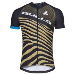 Bulls Zebra Gold Radtrikot Kurzarm Herren