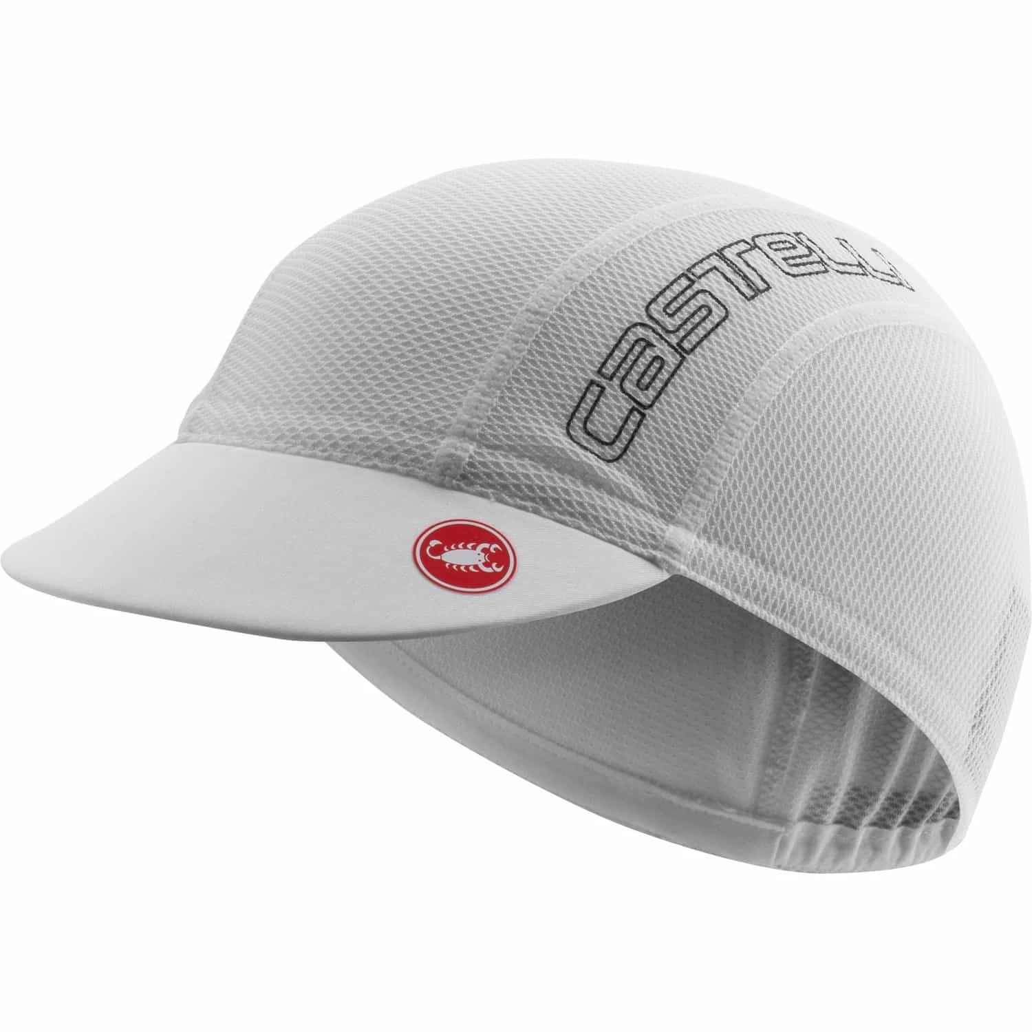 Castelli A/C 2 Cycling Cap Fahrradmütze Weiß, Größe Uni 3 Castelli A/C 2 Cycling Cap Fahrradmütze Weiß, Größe Uni