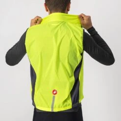 Castelli Squadra Stretch Windweste Herren -Scott Verkäufe castelli squadra stretch windweste herren neongelb 588125 c