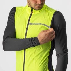 Castelli Squadra Stretch Windweste Herren -Scott Verkäufe castelli squadra stretch windweste herren neongelb 588125 d