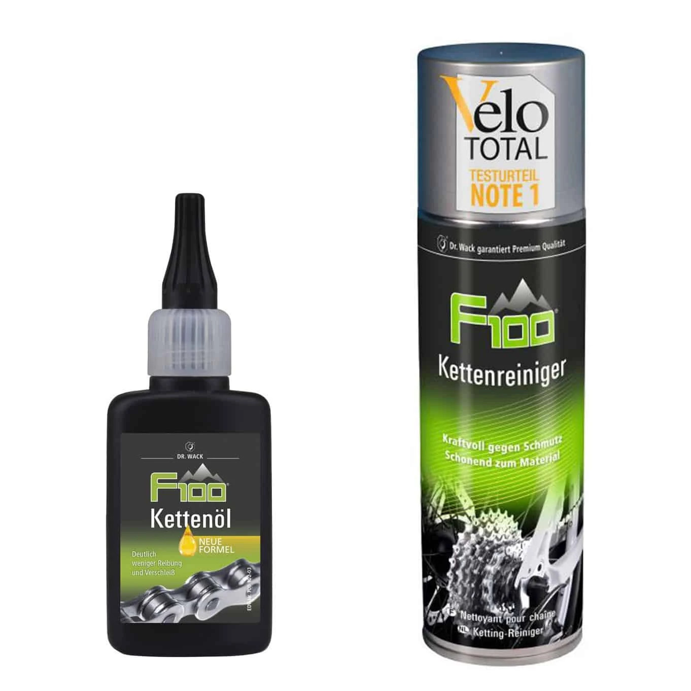 Dr. Wack F100 Kettenreiniger (75 Ml) + Kettenöl (50 Ml) 3 Dr. Wack F100 Kettenreiniger (75 Ml) + Kettenöl (50 Ml)