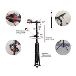 Eufab Profi Fahrrad-Montageständer + XLC TO-S61 Werkzeugkoffer -Scott Verkäufe eufab profi montagestaender xlc to s61 werkzeugkoffer set 2022 1333 c