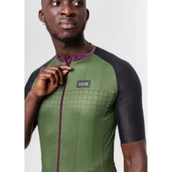 Gore Grid Fade 2.0 FZ Radtrikot Kurzarm Herren -Scott Verkäufe gore grid fade 2.o fz radtrikot kurzarm herren oliv purple 594625 e
