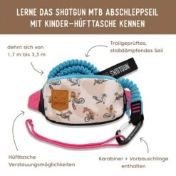 Kids Ride Shotgun MTB Abschleppseil & Hüfttasche -Scott Verkäufe kids ride shotgun mtb abschleppseil huefttasche 2021 309782 3