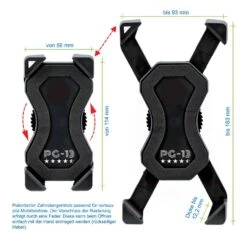 NC-17 PG-13 Cycle Mount Fahrrad-Handyhalterung -Scott Verkäufe nc 17 pg 13 cycle mount fahrrad handyhalter 2021 310831 f