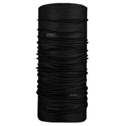 P.A.C. Ocean Upcycling Total Black Multifunktionstuch Schwarz, Größe: Uni