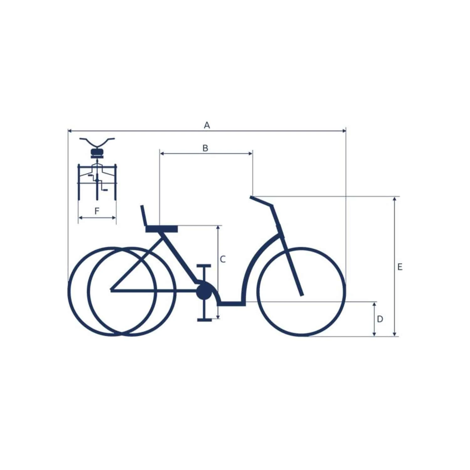 PFAU-Tec Comfort Spezialrad Dreirad 4 PFAU-Tec Comfort Spezialrad Dreirad – Bild 2