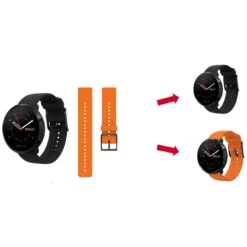 Polar Ignite GPS-Multisportuhr Inkl. Wrist Band Set (B-Ware) -Scott Verkäufe polar ignite schwarz orange set 2019 306827