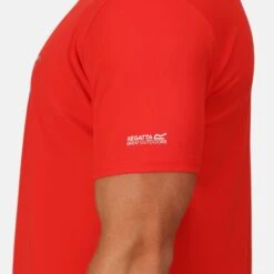 Regatta Fingal Slogan II Radshirt Kurzarm Herren -Scott Verkäufe regatta fingal slogan radshirt kurzarm herren rot 595405 f