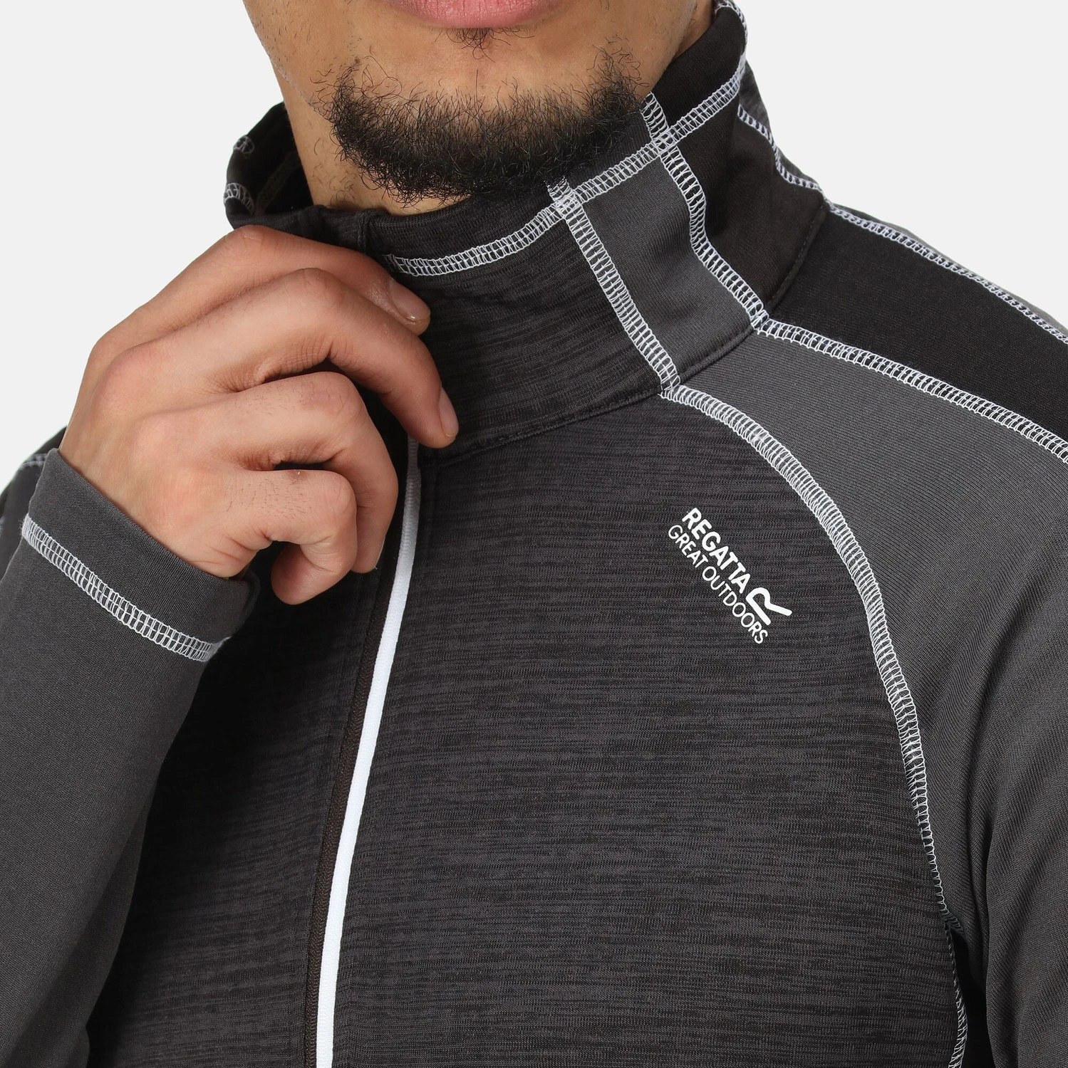 Regatta Hepley HZ Rad Shirt Langarm Herren 9 Regatta Hepley HZ Rad Shirt Langarm Herren – Bild 7