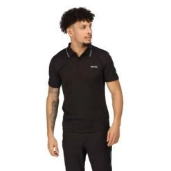 Regatta Maverik V Poloshirt Herren -Scott Verkäufe regatta maverik v polo radshirt kurzarm schwarz 573673 c
