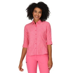 Regatta Nimis V Radshirt 3/4-Arm Damen -Scott Verkäufe regatta nimis v radshirt 3 4 arm damen rosa floral 595767 c