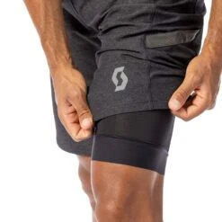 Scott Gravel Hybrid +++ Trägerhose Kurz Herren 14 Scott Gravel Hybrid +++ Trägerhose Kurz Herren -Scott Verkäufe scott gravel hybrid traegerhose kurz herren schwarz grau 596256 e