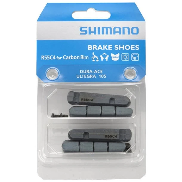 Shimano R55C4 Felgen-Bremsbeläge Für Alu-Felgen (2 Paar) 4 Shimano R55C4 Felgen-Bremsbeläge Für Alu-Felgen (2 Paar) – Bild 2
