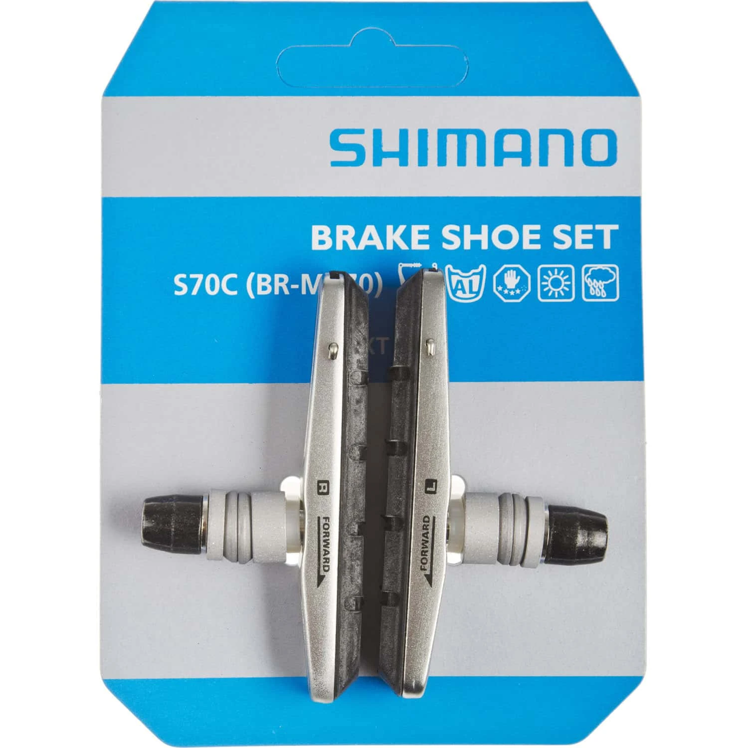 Shimano S70C Cartridge-Bremsschuh 4 Shimano S70C Cartridge-Bremsschuh – Bild 2