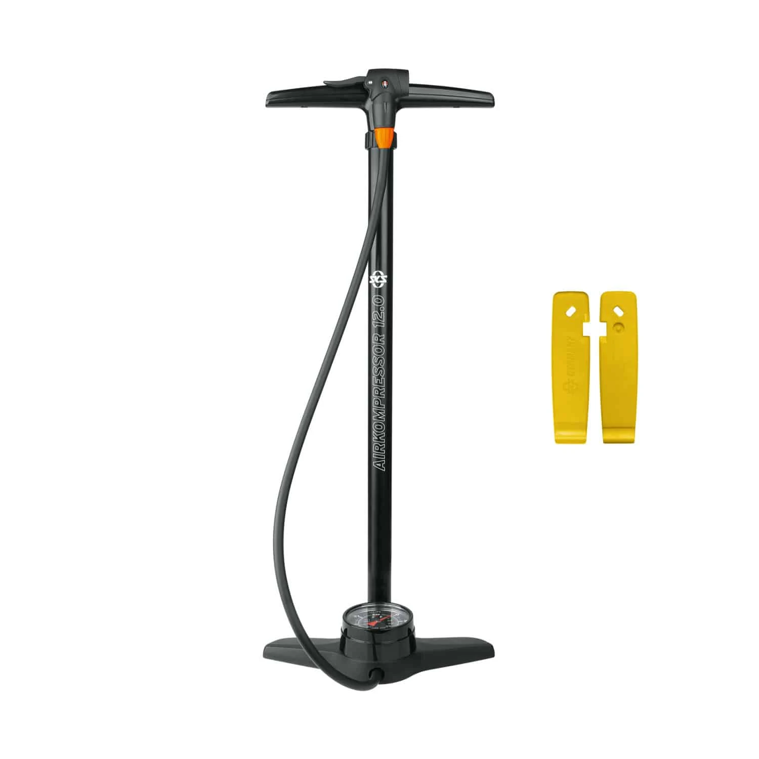 SKS Airkompressor 12.0 Standpumpe Inkl. Dynamics Reifenheber 3 SKS Airkompressor 12.0 Standpumpe Inkl. Dynamics Reifenheber