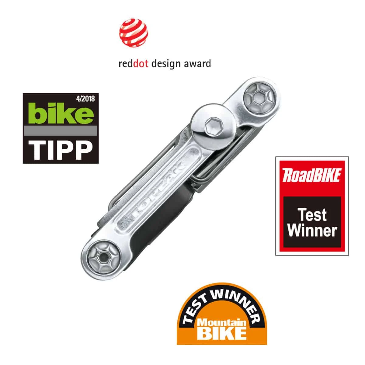 Topeak Mini 20 Pro Fahrrad-Multitool Silber 4 Topeak Mini 20 Pro Fahrrad-Multitool Silber – Bild 2