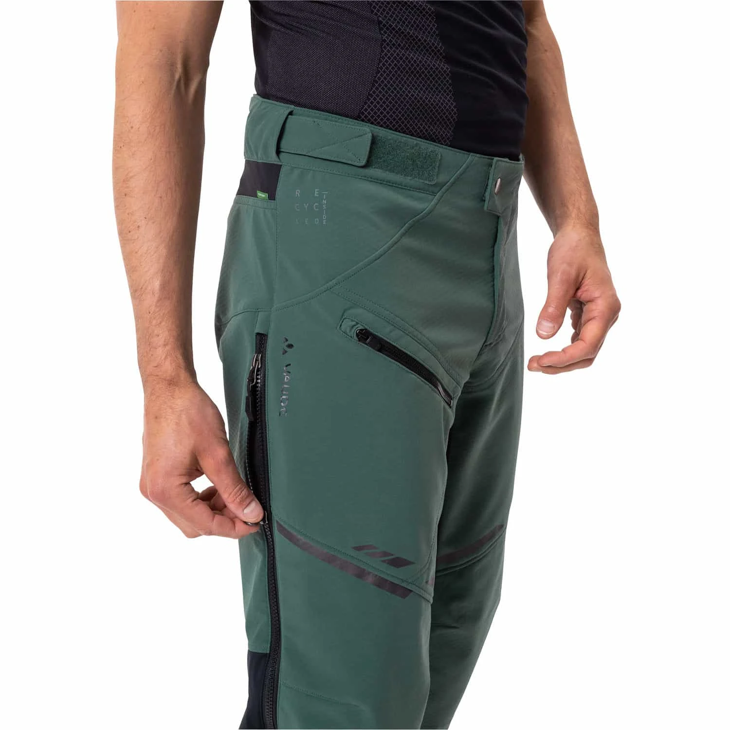 Vaude Virt II Softshell Radhose Lang Herren 7 Vaude Virt II Softshell Radhose Lang Herren – Bild 5