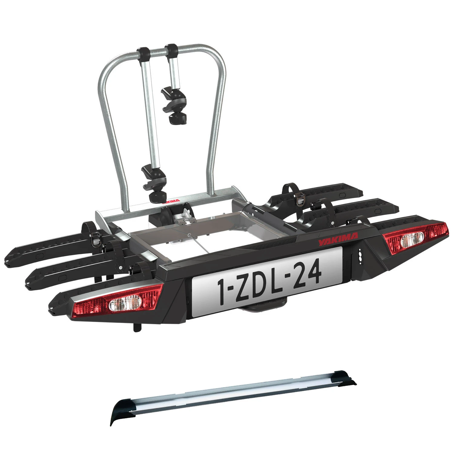 Yakima FoldClick 3 Fahrradträger + ClickRamp Auffahrschiene 3 Yakima FoldClick 3 Fahrradträger + ClickRamp Auffahrschiene