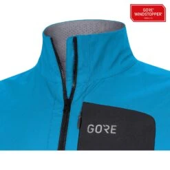 Gore C5 Windstopper Fahrrad-Thermojacke Herren -Scott Verkäufe gore c5 windstoper fahrrad thermjacke blau schwarz 576118 d