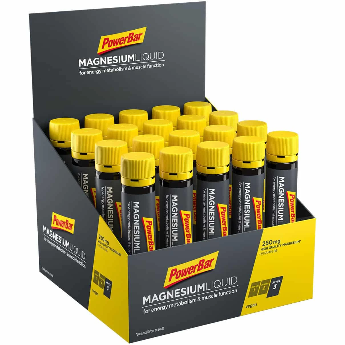 Powerbar Magnesium Liquid Trinkampulle Box (20 X 25 Ml) 3 Powerbar Magnesium Liquid Trinkampulle Box (20 X 25 Ml)