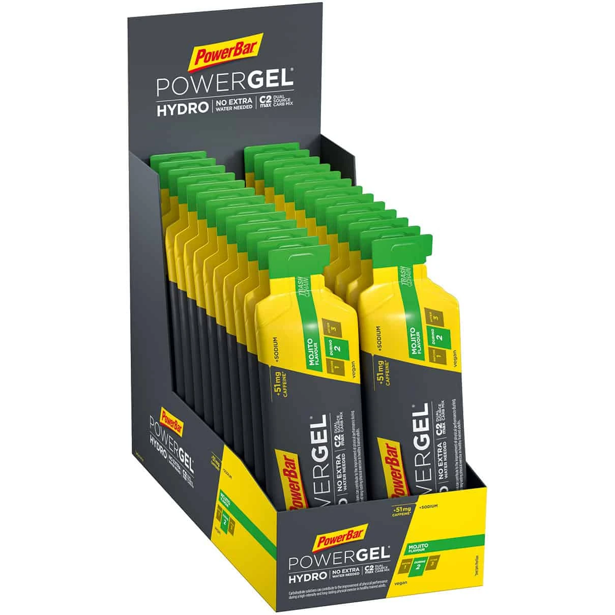 Powerbar Powergel Hydro Energy-Gel Box (24 X 67 Ml) 3 Powerbar Powergel Hydro Energy-Gel Box (24 X 67 Ml)