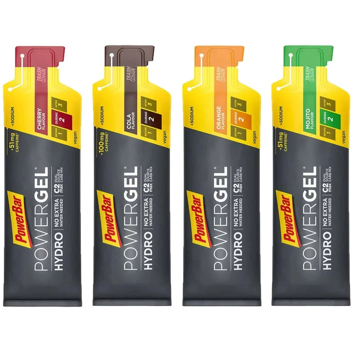 Powerbar Powergel Hydro Energy-Gel Box (24 X 67 Ml) 4 Powerbar Powergel Hydro Energy-Gel Box (24 X 67 Ml) – Bild 2