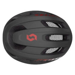 Scott Supra Road Fahrrad Helm -Scott Verkäufe scott supra road dark grey red 593611 b1