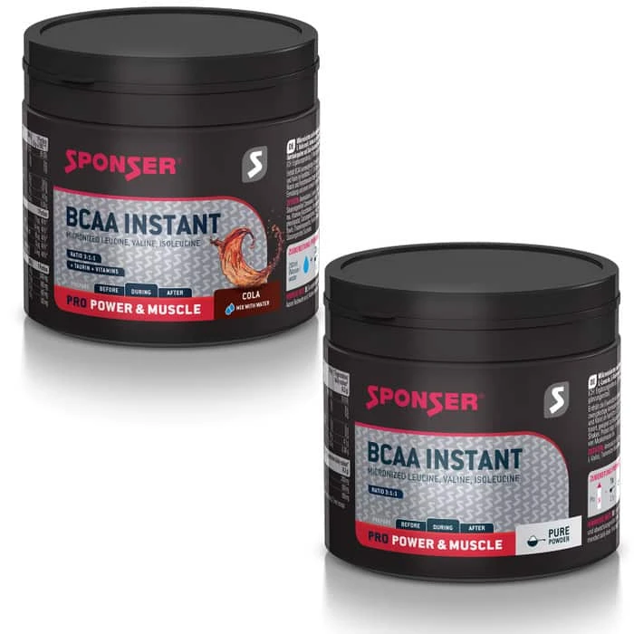 Sponser BCAA Instant Eiweißpulver Vegan (200 G) 3 Sponser BCAA Instant Eiweißpulver Vegan (200 G)