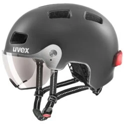 Uvex Rush Visor Plug-In LED City-Helm