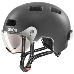 Uvex Rush Visor Plug-In LED City-Helm -Scott Verkäufe uvex rush visor city helm 590394 d